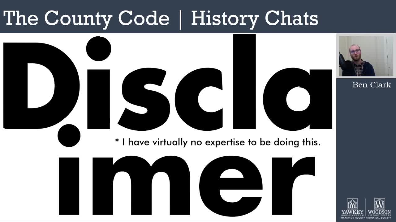 History Chats - The County Code